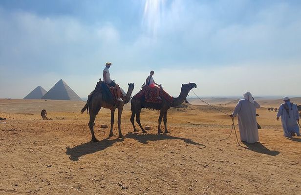 Private Giza Pyramid with Nile Felucca Ride , Ibn Tulun Mosque and coptic Cairo