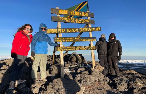Mt Kilimanjaro Climb - 8 days Lemosho