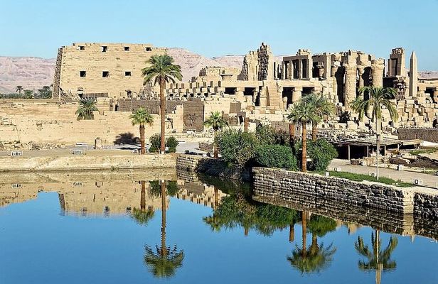 Felucca Sailing Boat, Visit to Karnak and Luxor Temples