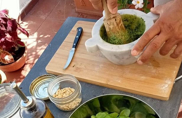 Homemade Pasta and Pesto Class with a Local Chef in Genoa