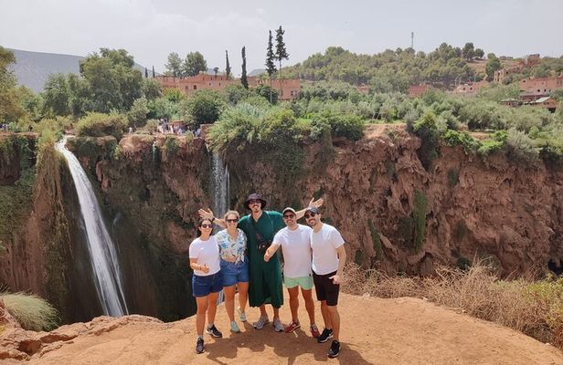 Day Trip with a group to Ouzoud WaterFalls from Marrakech