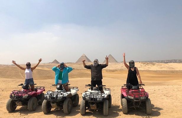 Full Day Tour to Giza with Camel & ATV Ride and Dinner Show