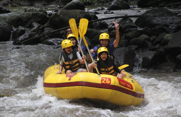 Bali White Water Rafting Yellow Garden