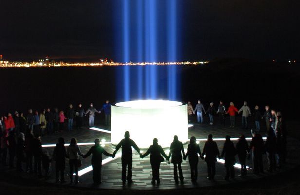 Imagine Peace Tower Tour on Viðey island | John Lennon tribute