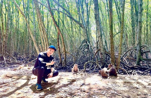 Can Gio Mangroves - Monkey Island by Motorbike and Scooter