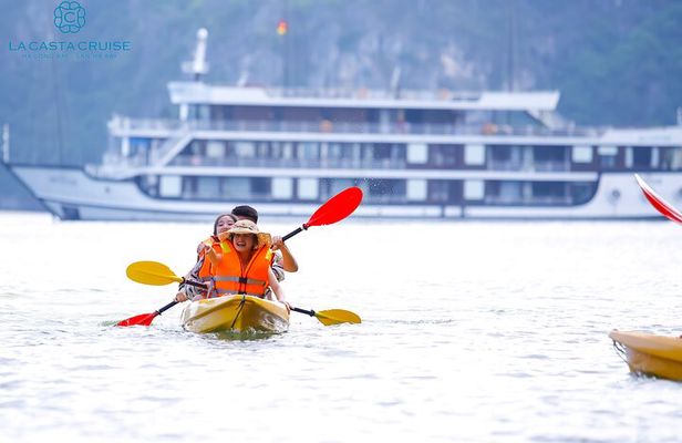 Luxury La Casta Cruise 3 Days Explore Halong Bay Lan Ha Bay Private Balcony