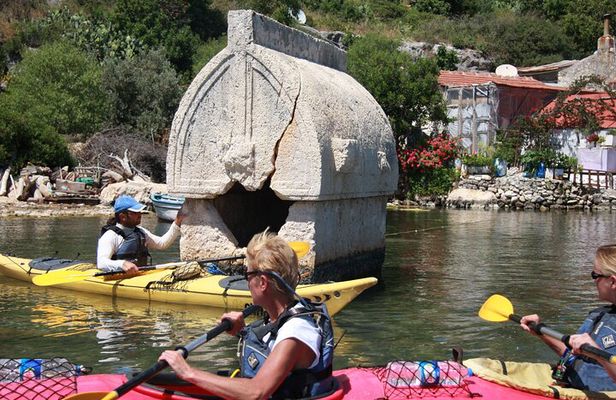 Sea Kayak Tour Over the Sunken City of Kekova Kas(Small Groups)