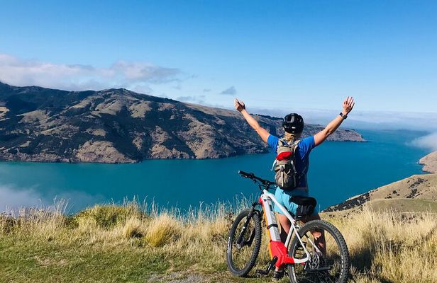 Guided Electric Mountain Bike Tour- Akaroa Explorer