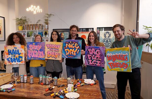 Street Art Workshop on Canvas