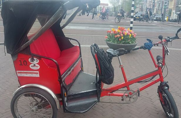 2 Hours Private Amsterdam Rickshaw Tour