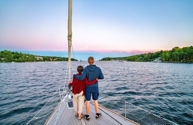 JFarwell Sunset Wine and Cheese Yacht Sailing
