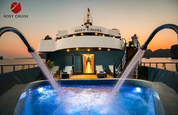 Rosy Cruise 3 Days Explore Halong Bay Lan Ha Bay Private Balcony