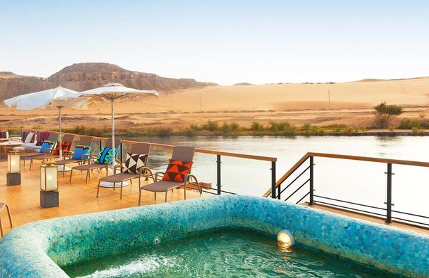 4 nights Luxor and Aswan Nile Cruise With Abu Simbel & Air Balloon from Luxor