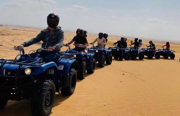 Desert Safari with Quad Bike Ride in Red Dunes