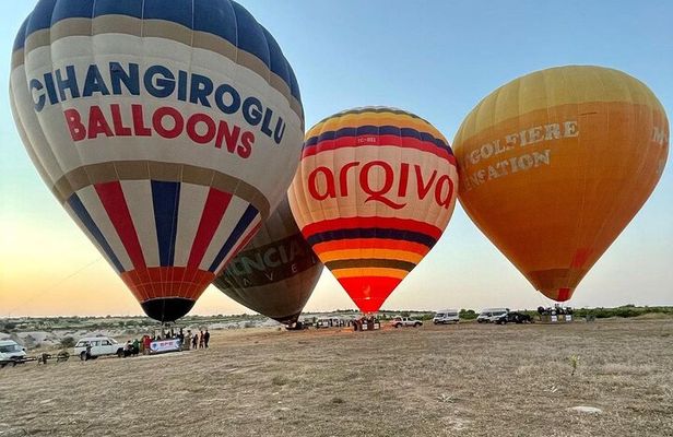 Cappadocia Hot Air Balloon Ride over Cat Valley with Transfers