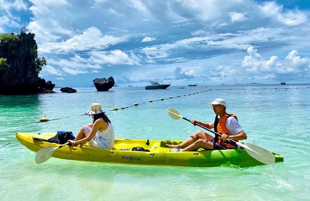 Hong Islands Longtail Boat Tour with Kayak Paddling