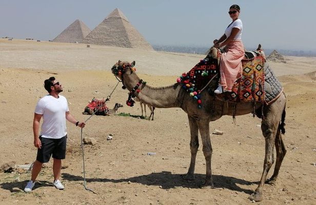 Private Tour Giza Pyramids,Sphinx,Memphis Saqqara Lunch&CamelRide