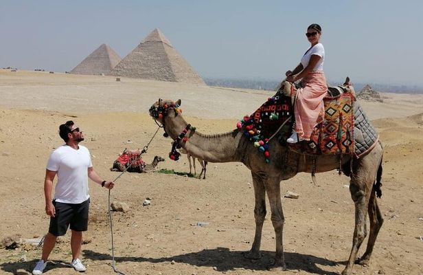 Private Full Day Tour Giza Pyramids ,Museum & Nile Felucca Boat