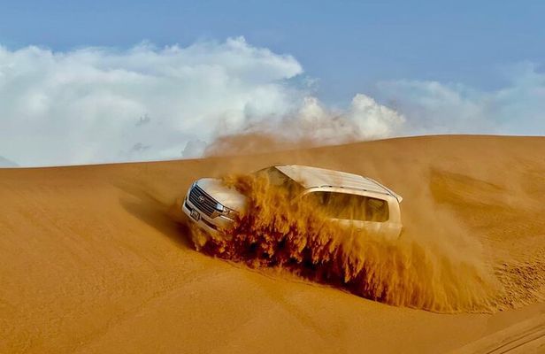 Dubai Desert Safari: Dune Bashing, Camel Ride, Sandsurf & 5* BBQ