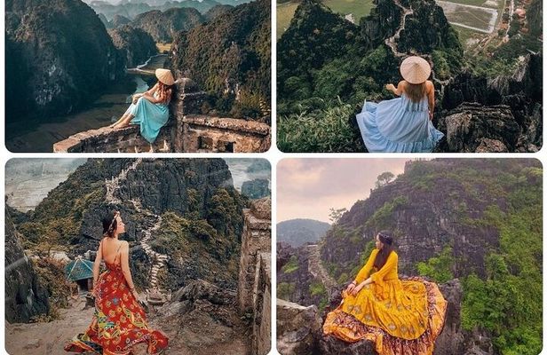 Ninh Binh Luxury Day Tour to Hoa Lu Trang An Mua Cave Max 9Pax