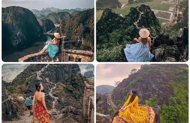 Ninh Binh Full-Day Trip to Trang An Mua Cave Hoa Lu Buffet Lunch