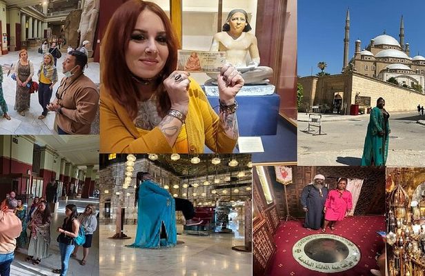 Private Guided Tour to Egyptian Museum, Islamic & Christian Cairo with lunch