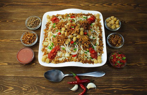 Private Cairo food tour &Great Food(Falafel, Shawarma& Koshari)