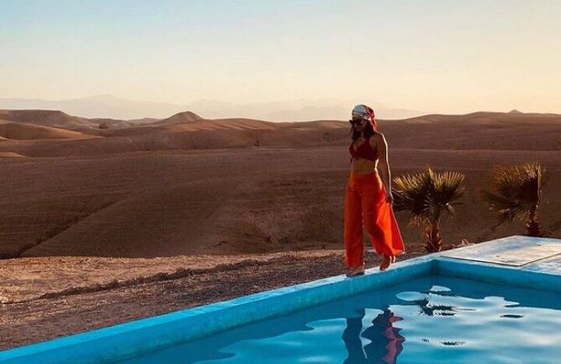 Shared Excursion from Marrakech to Agafay Desert with Dinner and Camel Ride