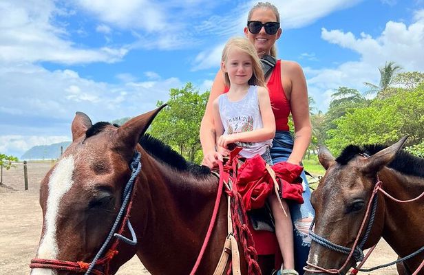 Horseback Riding Tour. Beach and Ocean View.