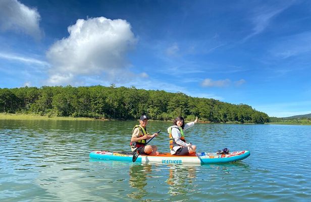 Trekking Pinhet - SUP/ Kayak at Tuyen Lam lake