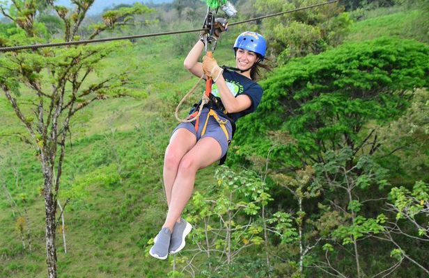 Volcano Forest Zipline Activity