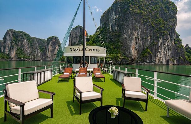 Light Cruise - Luxury Halong Day Cruise ( Limousine - Expressway - Small Group)
