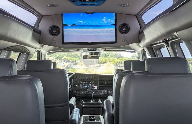 Private Luxury Van with Driver to Big Island Destinations of Your Choice