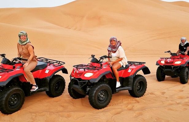 Quad Bike Safari with Sandboarding and BBQ Dinner