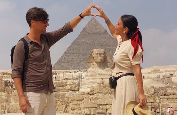Private Tour Giza Pyramids, Sphinx, Memphis, Saqqara and Camel Ride