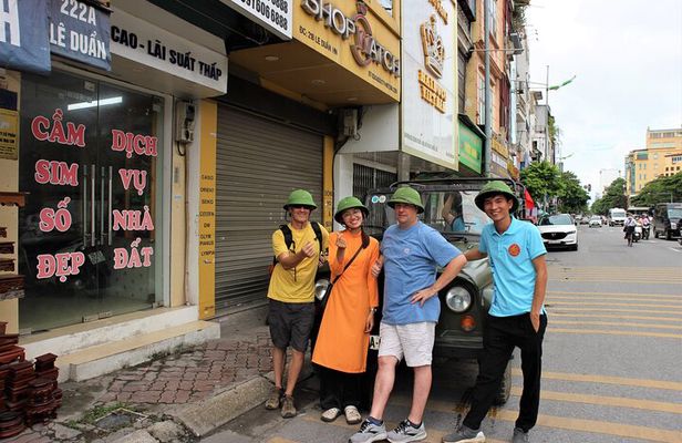 Hanoi Jeep Tours Led By Women: Hanoi City Jeep Tours Half Day