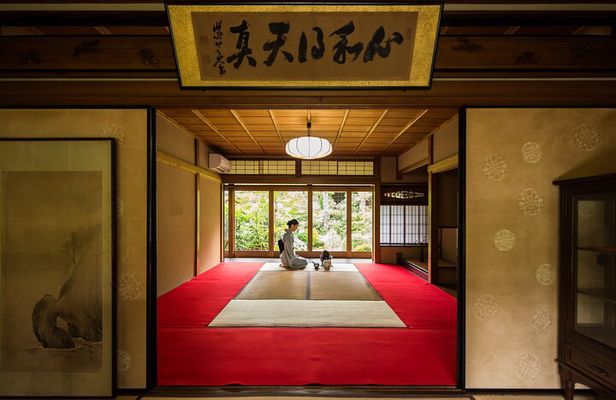 Stunning Private Tea Ceremony: Camellia Garden Teahouse
