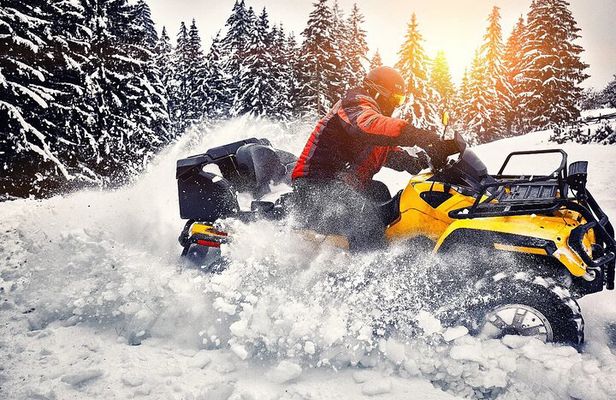 Quad Bike Ride in the Arctic Circle from Rovaniemi