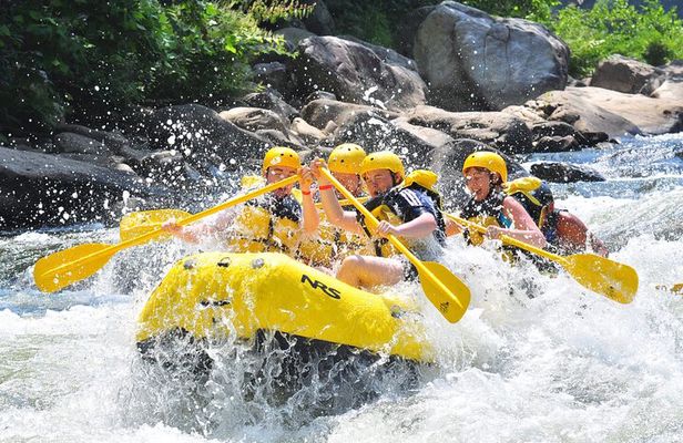 Phuket Rafting ATVing Flying Fox Full Day Activities By VIP Mini Van