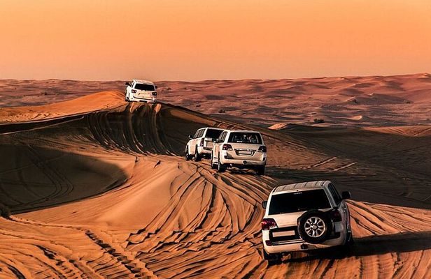 Premium Desert Safari with Dinner, Dunes and Ten Shows (VIP)