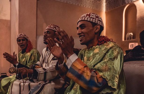 Live Gnawa Show at Ambre Epices, Full Course Dinner & a Surprise