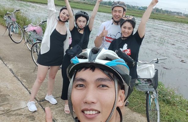 Countryside Bicycle Tour-BasketBoatRow,Carpentryvillage,makingMat