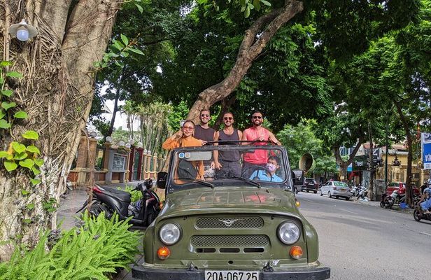 Hanoi Jeep Tours Led By Women: City and Countryside Half Day