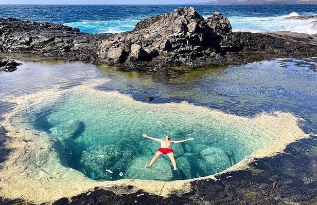 South Route Natural pools, Las Salinas and La Geria
