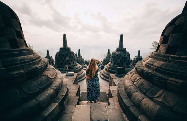 Borobudur Temple Climb To The Top & Prambanan Temple - 1 day tour