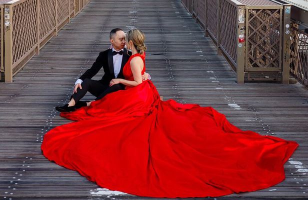 slim fit dress slacks Evening Dress with Train Photoshoot Dress Off The Shoulder Prom Dress –  vivymakudress main image 1