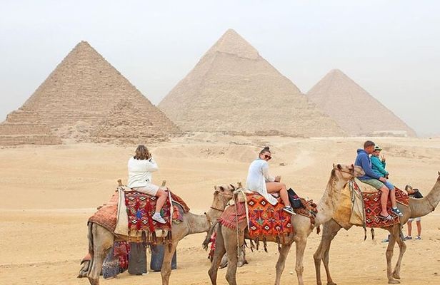 Giza Pyramids&The Great Sphinx+Egyptian Museum