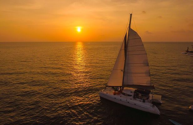 Sunset Catamaran Cruise to Coral Island