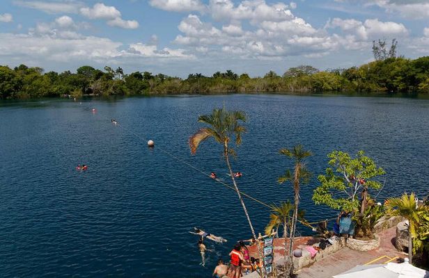 Bacalar Lagoon & Kayak Ride! Round Transportation from Tulum City