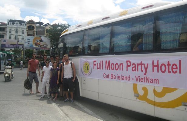 Combo: Bus Ha Noi to Cat Ba + 1 Day Boat Trip, La Ha Bay, Ha Long Bay